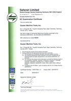 Certifikát EC