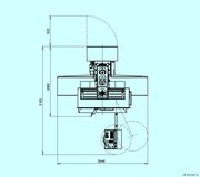 rozmerový plán FV 30 CNC A
